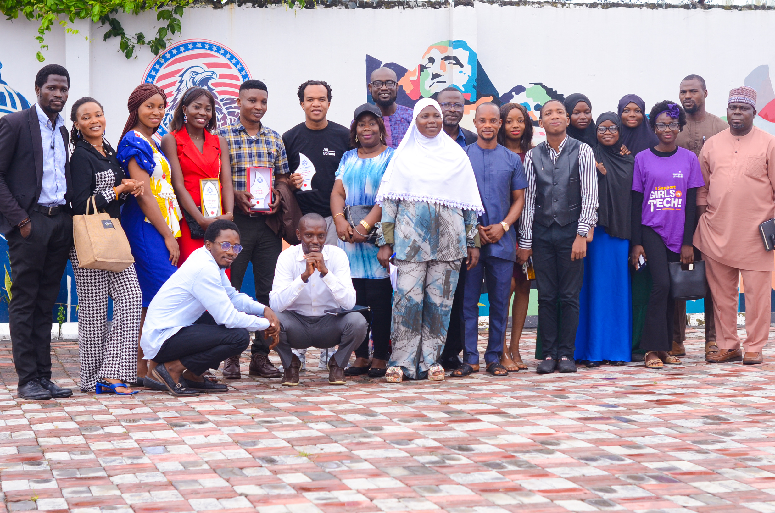 A cross section picture of physical participants at NECA 2022
